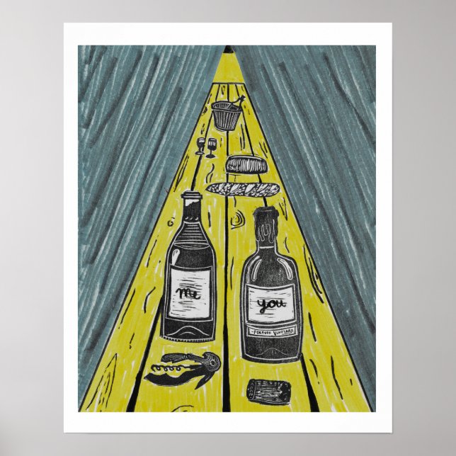 Poster Le paradis est un dîner sans fin pour deux (Devant)