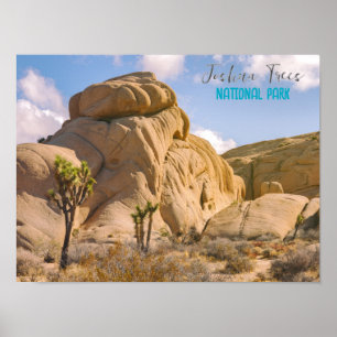 Poster Le Parc national de Joshua Trees