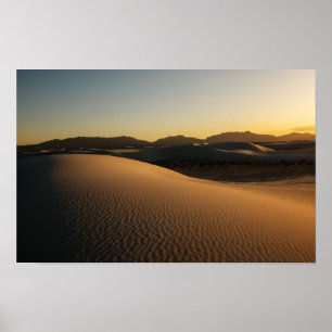 Poster Le parc national de White Sands