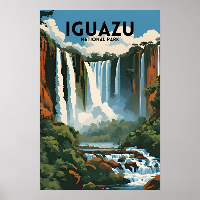 Poster Le Parc national d'Iguazu (Devant)