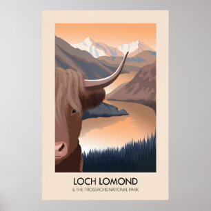 Poster Le parc national Loch Lomond et des Trossachs