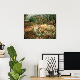 Poster Le parc Voyer d'Argenson Asnieres par Vincent van