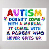 Le parent AUTISM ne se lève jamais
