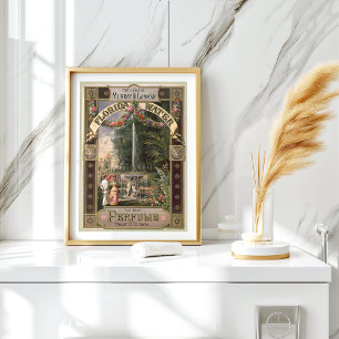 Poster Le parfum d'eau Murray & Lanman Florida authentiqu