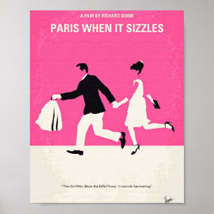 Poster Le Paris de la taille