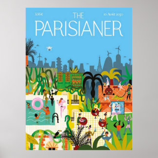 Poster LE PARISIANER 10 août 2050