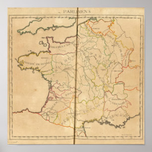 Poster Le Parlement en France
