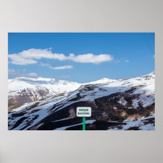 Poster Le Parque Nacional Sierra Nevada