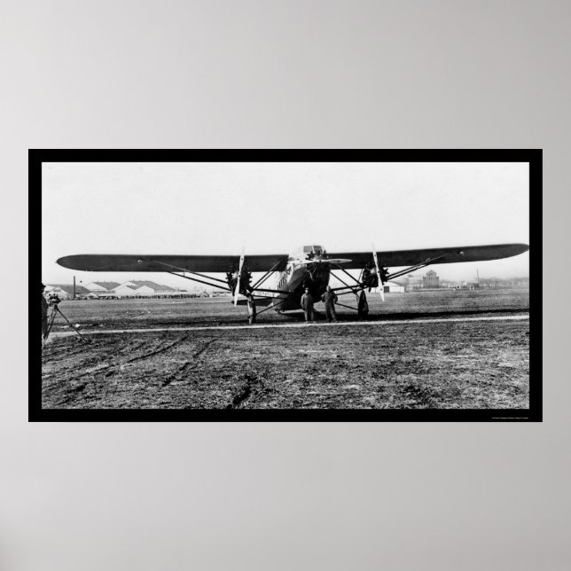 Poster Le Patricien, le plus grand avion à passagers 1929 (Devant)