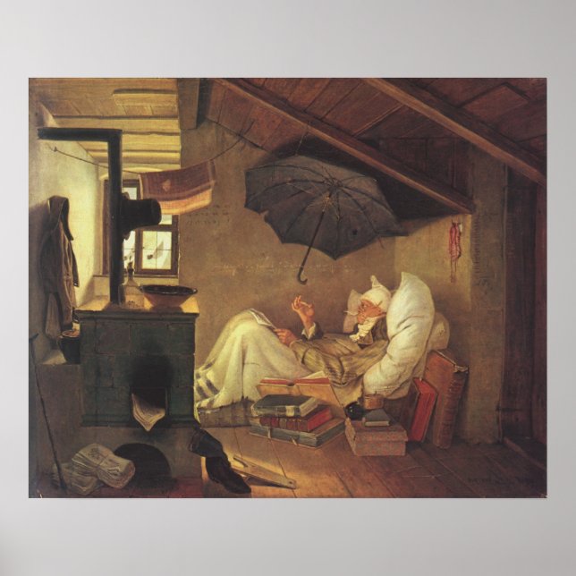 Poster Le pauvre poète (Devant)