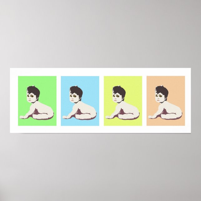 Poster Le paysage de Leo (Devant)