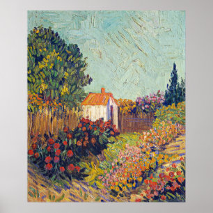 Poster Le paysage de Van Gogh