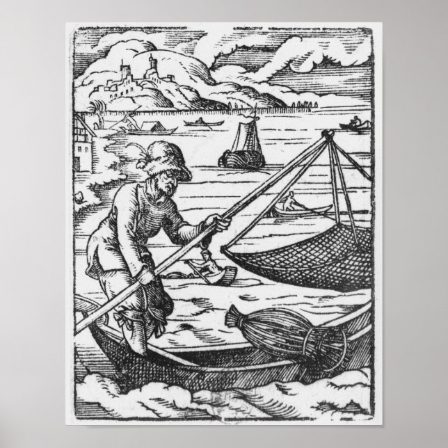 Poster Le pêcheur (Devant)