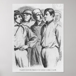 Poster Le peloton arrogant des applauders loués