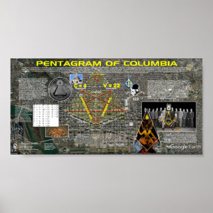 Poster Le pentagramme de Columbia