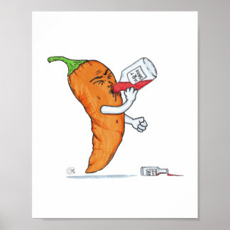 Poster Le Pepperz, Sauce Chaude Favorite