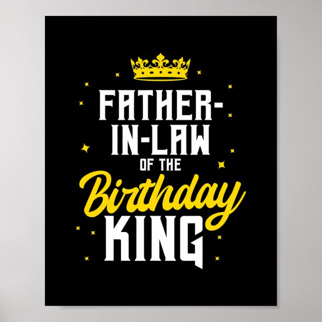Poster Le Père en droit de l'Anniversaire Couronne du Par (Devant)