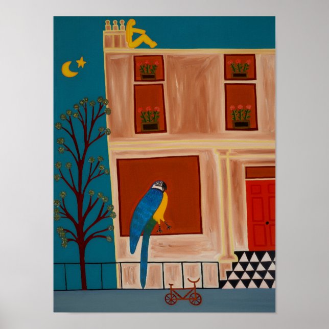 Poster Le perroquet de Shepherd's Bush 2007 (Devant)