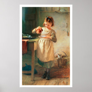 Poster Le petit déjeuner de Kitty