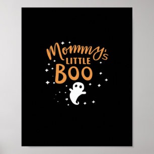 Poster Le petit garçon de maman - Happy Halloween