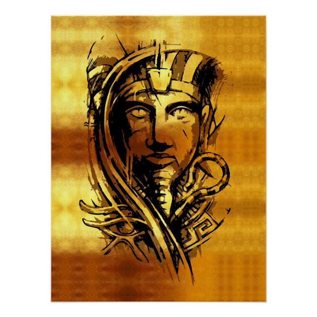 Poster Le Pharaon d'Or (Devant)
