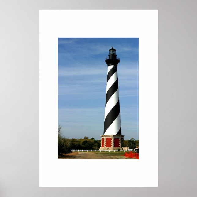 Poster Le phare de Cape Hatteras (Devant)