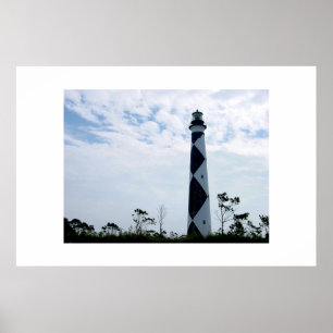 Poster Le phare de surveillance de cap