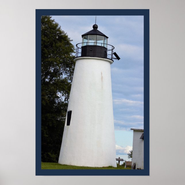 Poster Le phare de Turkey Point Maryland (Devant)