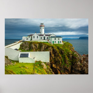 Poster Le phare guide de la Wild Atlantic Way