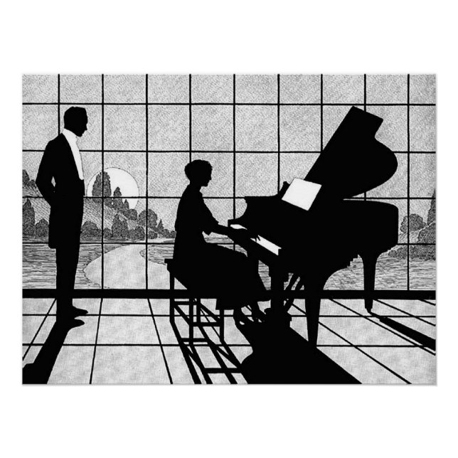 Poster Le pianiste (Devant)