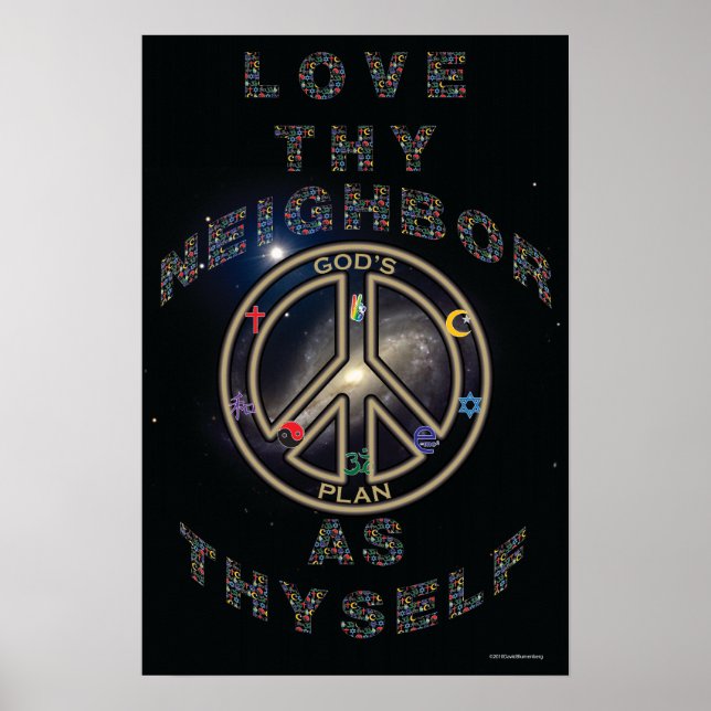 POSTER LE PLAN DE DIEU (Devant)