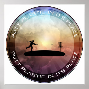 Poster Le Plastique À La Place