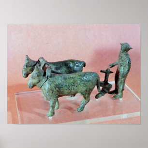 Poster Le Plowman d'Arezzo