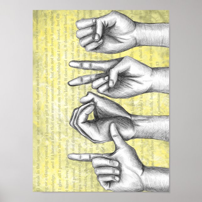 Poster Le plus grand de ces (Devant)