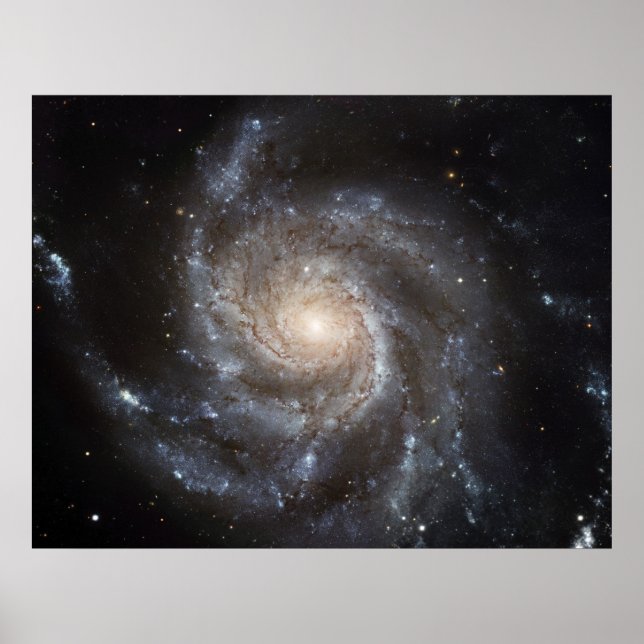 Poster Le plus grand portrait en galaxie de Hubble (Devant)