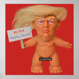 Poster Le plus grand ROUGE d'affiche de Troll du monde