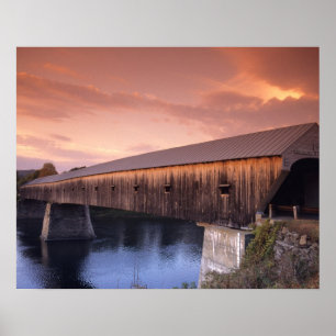 Poster Le plus long pont couvert des États-Unis