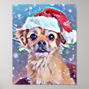 Poster Le plus mignon chien de Noël jamais vu !