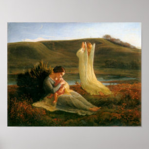 Poster Le Poeme De L'ame - L'ange Et La Mere