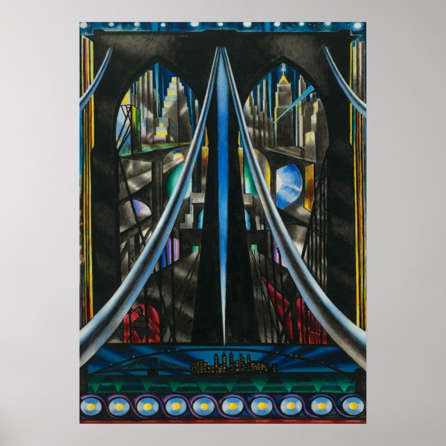 POSTER LE PONT BROOKLYN (Devant)