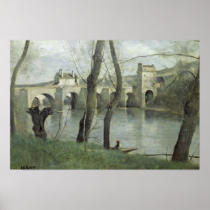 Poster Le pont chez Mantes