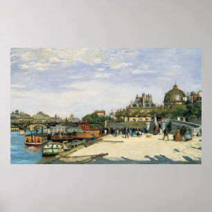 Poster Le Pont des Arts Paris Auguste Renoir