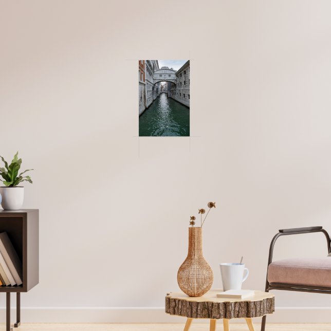 Poster Le Pont des Soupirs Venise Italie (Salon 3)