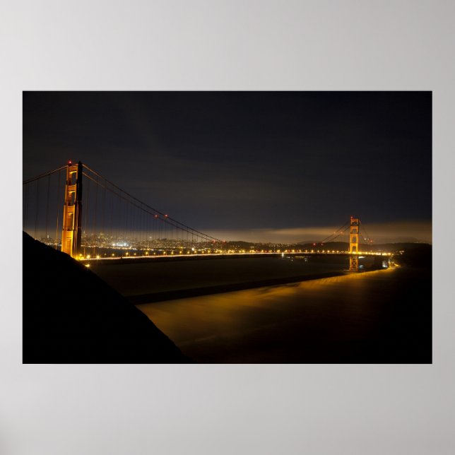 Poster Le pont du Golden Gate du Marin 2 (Devant)