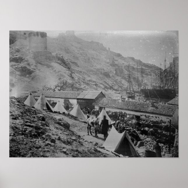 Poster Le port de Balaklava (Devant)