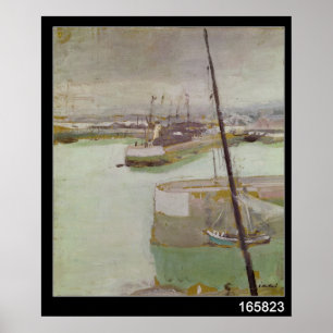 Poster Le port de Honfleur, 1919
