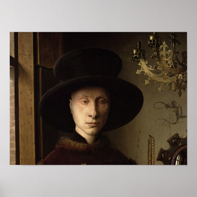 Poster Le portrait de Giovanni Arnolfini (Devant)