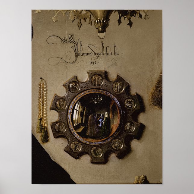 Poster Le portrait de Giovanni Arnolfini (Devant)