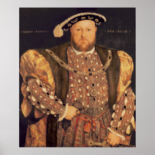 Poster Le portrait de Henry VIII a vieilli 49, 1540