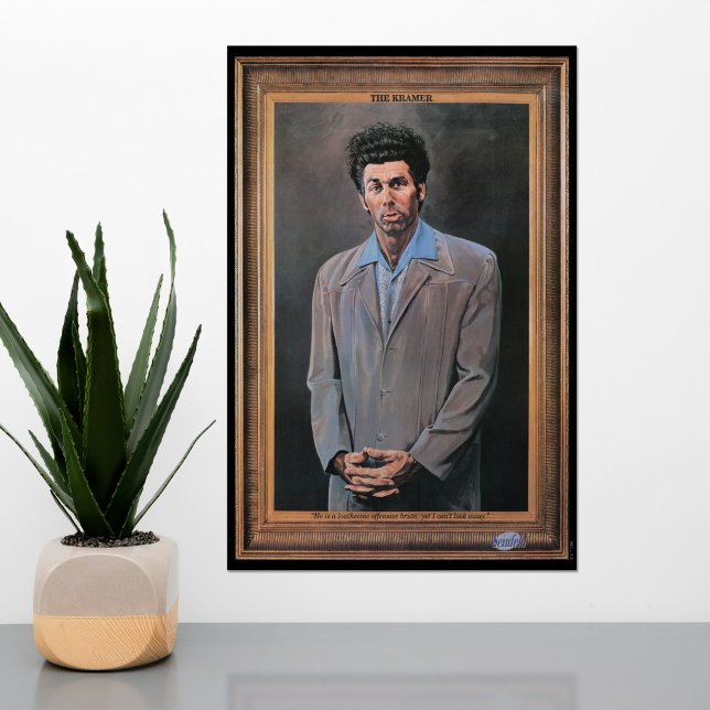 Poster Le Portrait de Kramer (Poster on wall)